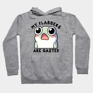 Cute funny flabbergasted frog meme Hoodie